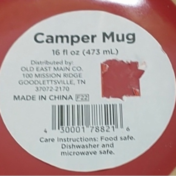 Red Santa Camper mug 16oz - Picture 4 of 4